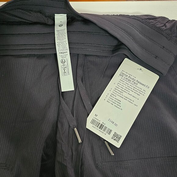 Lululemon Dance Studio Relaxed-Fit MR Cargo Pant - Black - W's Size M - LW5GILS - Picture 7 of 7